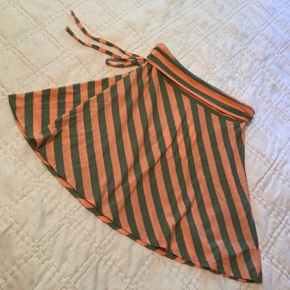 Patagonia striped skirt